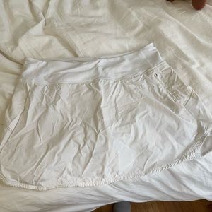 Outdoor voices white tennis skirt